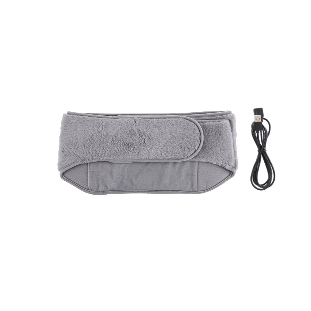 1-5PCS 3-Levels Electric Heating Pad Cold-Proof Uterine Belt Cold-Proof Hand Waist Warming Pad USB Recharging Abdominal Warmer